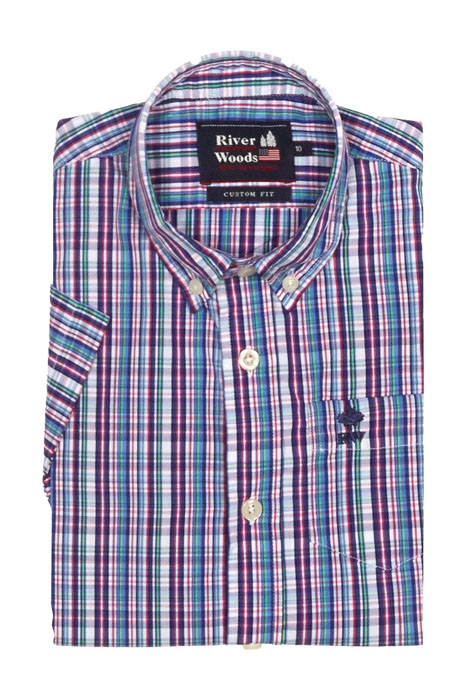 CUSTOM FIT BOSTON SHIRT MULTI 1