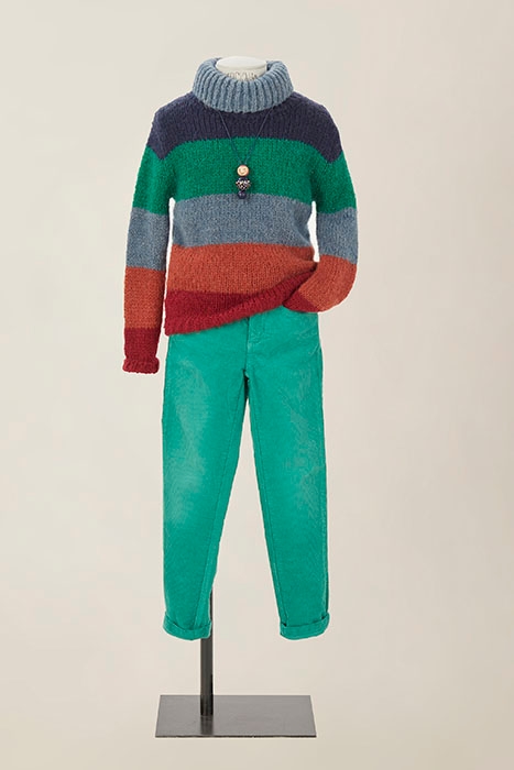 CORDUROY 5 POCKET PANTS GREEN 2