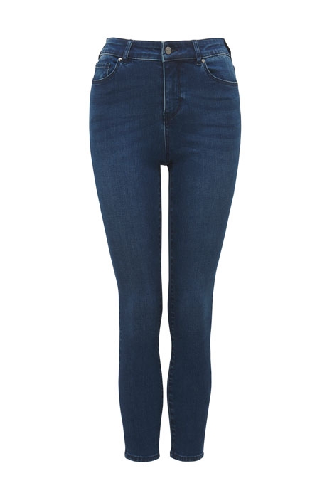 ZOE MID RISE ANKLE GRAZER JEAN DARK WASH DARK WASH 1