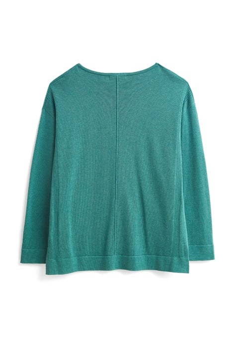 OLIVIA JUMPER MID TEAL 2