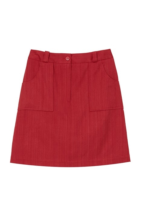 ANETHE SKIRT RED 1