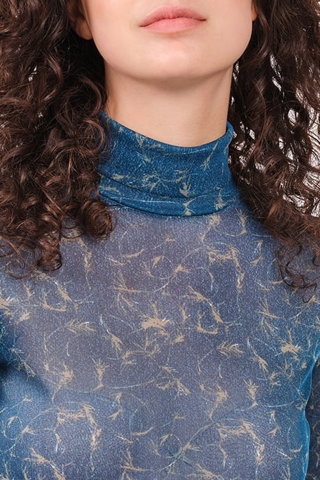 T-SHIRT LONG SLEEVES 21101944 DEEP LAGOON 5