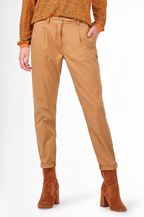 TROUSERS WOVEN LONG 24001767 BISTRE 1
