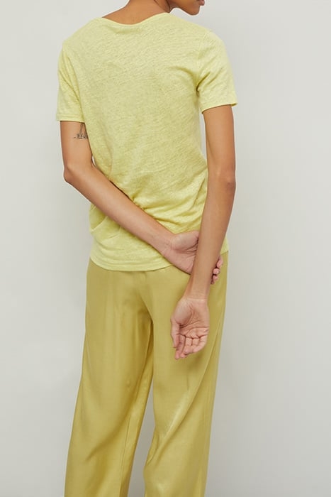 CLOSED V-NECK TOPS STRONG MUSTARD 2