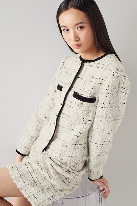 SILVIA CROPPED JACKET CRE-CREAM 3