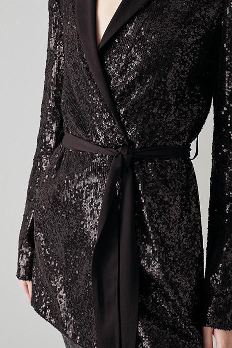 SHIMMER BLAZER BLA-BLACK 5