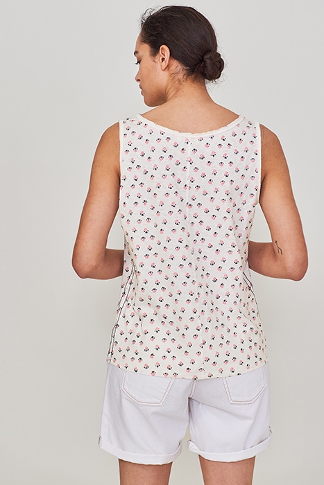 VOYAGE JERSEY VEST WHITE MLT 4