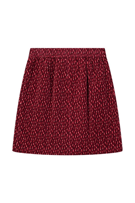 SADIE CORD SKIRT PLUM 2