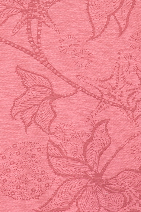 CASSIE PRINT TEE PLUM MULTI 3