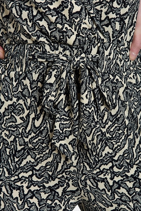 Lisette jumpsuit black/white ekspet by shoeby 6