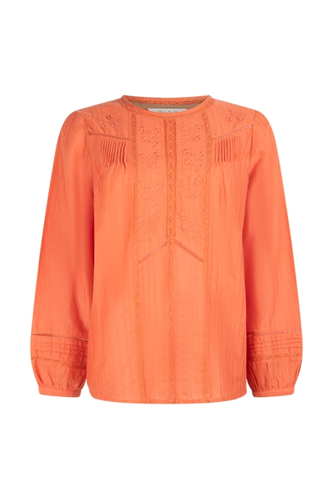 COLEEN TOP DARK CORAL 1