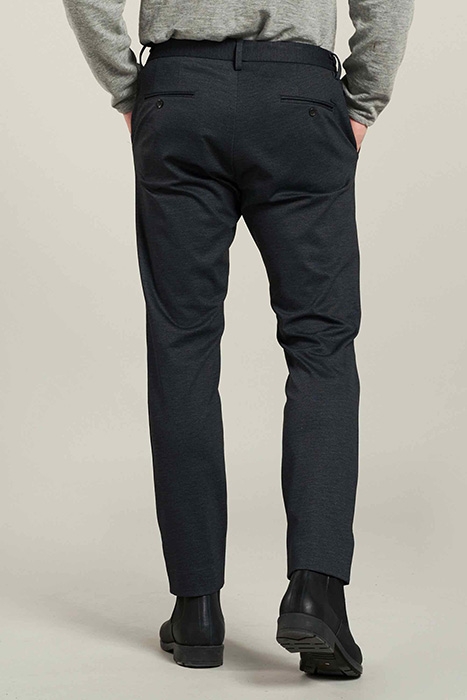 TAPERED JOGGER MINI PATTERN SWEAT MD. GREY MELANGE 2