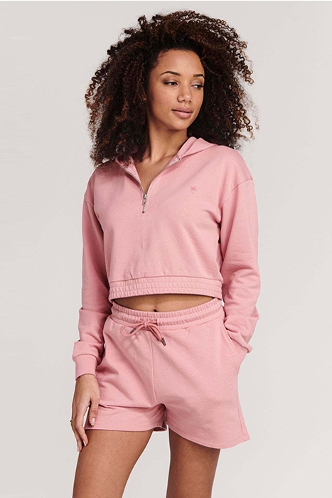 LADIES QUITO HOODIE OLD ROSE PINK 1