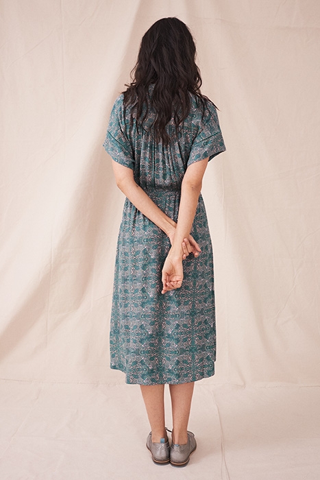 RIA SHIRT DRE TEAL 3