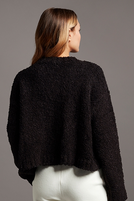 BOUCLE JUMPER JET BLACK 2