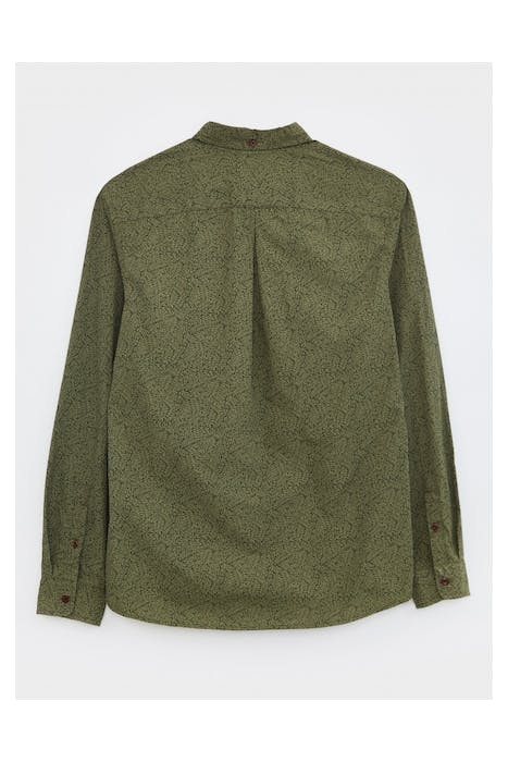 BASIL PRINT SHIRT GREEN PRINT 6