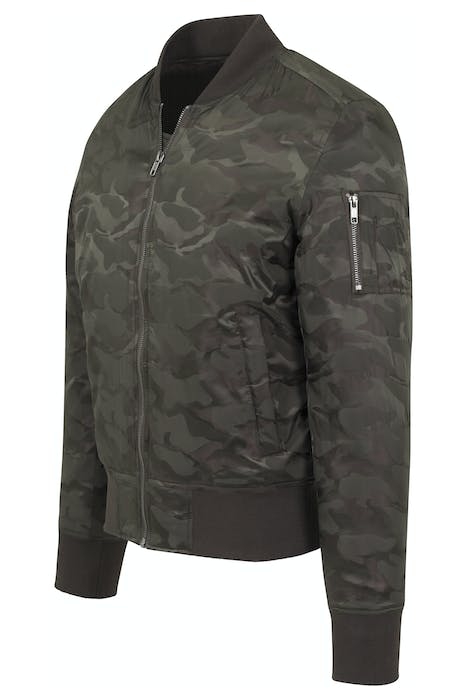 TONAL CAMO BOMBER JACKET DARK OLIVE 7