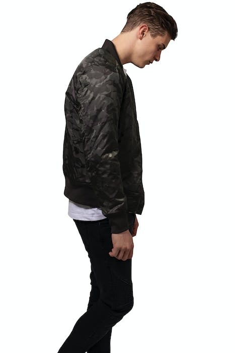 TONAL CAMO BOMBER JACKET DARK OLIVE 2