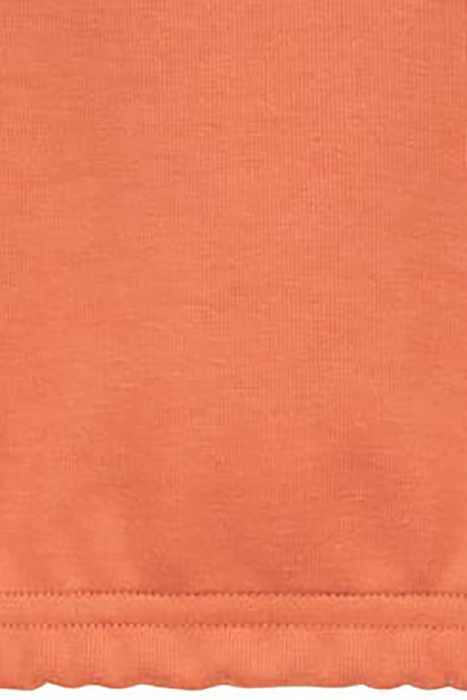 LADIES INTERLOCK SHORT HOODY RUST ORANGE 7