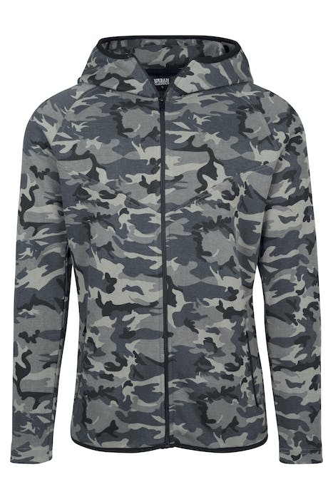 INTERLOCK CAMO ZIP JACKET DARK CAMO 1