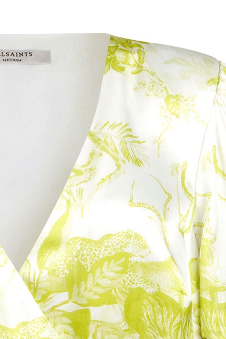 TAGE RIYAZ DRESS CHARTREUSE YELLOW 4