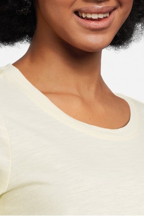 T-SHIRT JERSEY LONG SLEEVES 81101358 ALMOND WHITE 4