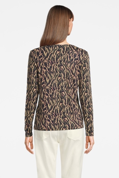 T-SHIRT JERSEY LONG SLEEVES 81101361 WARM SAND 2