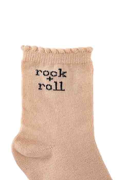 BABY GIRLS' BLACK AND POWDER PINK SOCKS 5