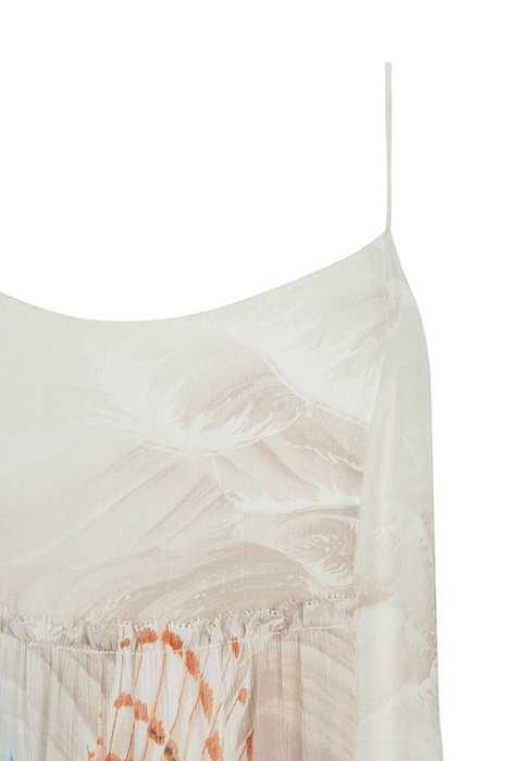 TILLY SWOOP DRESS ECRU WHITE 7