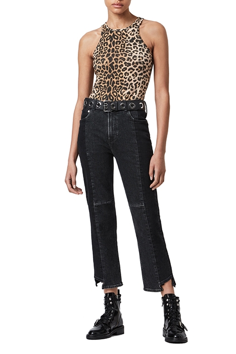 KIM TWOTONE JEAN BLACK 2