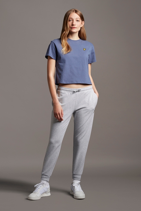 SWEATPANT LIGHT GREY MARL 1