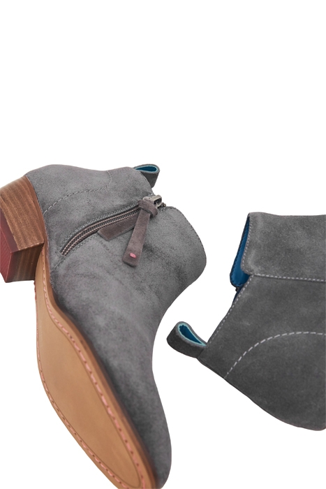 WILLOW SUEDE ANKLE BOOT DK GREY 4