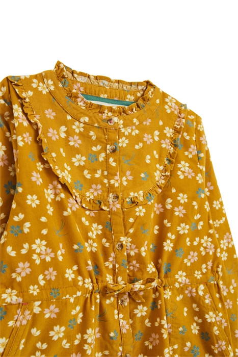 WILDERNESS CORD DRESS YELLOW PR 3