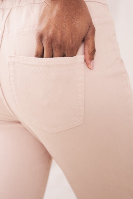 JANEY CROP JEGGING DK PINK 2