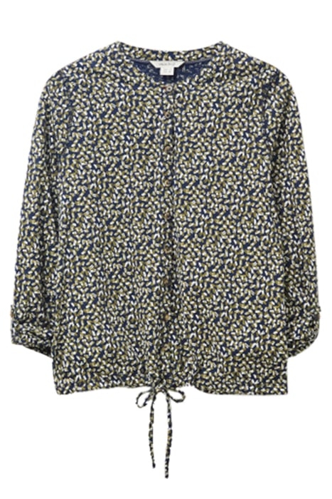 TIA TIE HEM JERSEY SHIRT GREEN 1