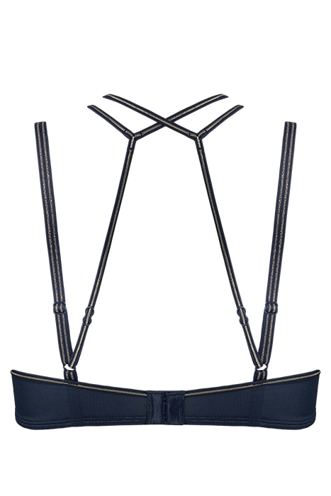 MANJIRA DARK BLUE AND GOLD 4