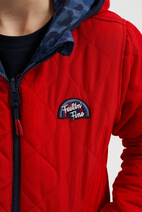 MEISJES REVERSIBLE JACK RED 4