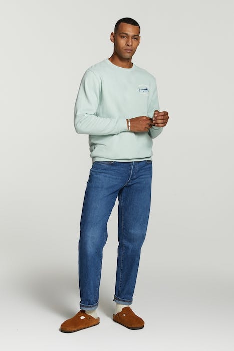 MEN SWEATER MARLIN SEA FOAM GREEN 4