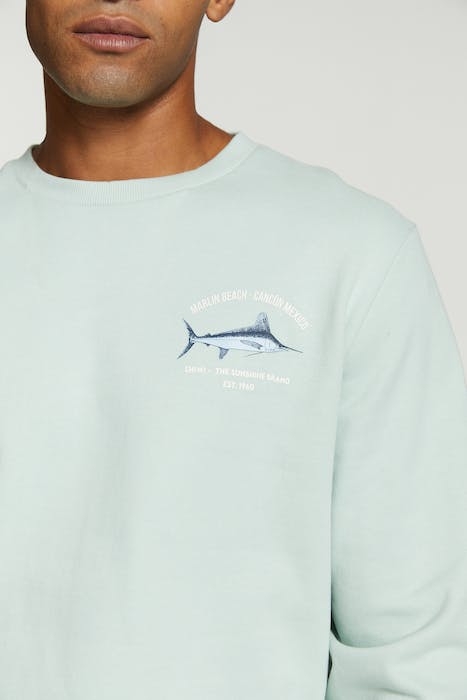 MEN SWEATER MARLIN SEA FOAM GREEN 5