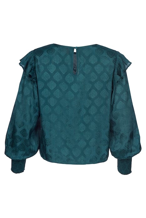 LADIES SAN MARINO BLOUSE BAROQUE JAQUARD 6