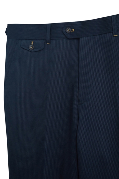 YORK TEXTURE COTTON TROUSER DARK NAVY 5
