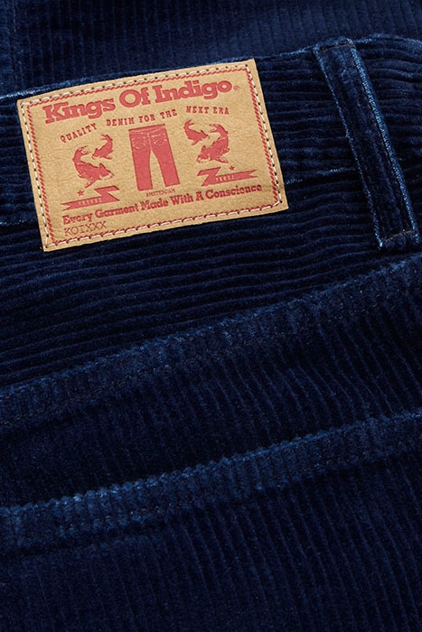 CAROLINE CROPPED DARK INDIGO CORD DARK INDIGO CORD 5