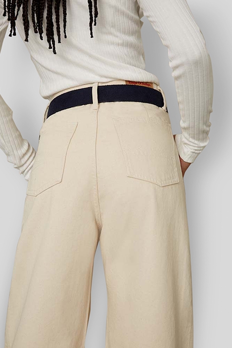 LEILA CROPPED CLEAN ORGANIC ECRU CLEAN ORGANIC ECRU 4