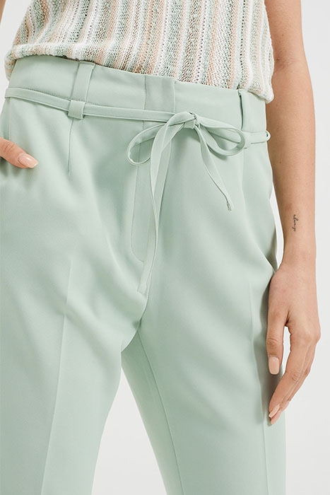 DAMES PANTALON MET CEINTUUR MINT GREEN 6