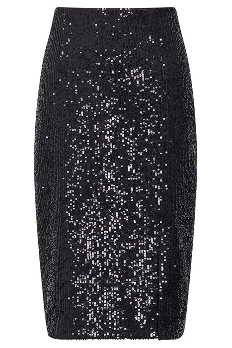 ALINDAVA SEQUIN SKIRT BLACK 3