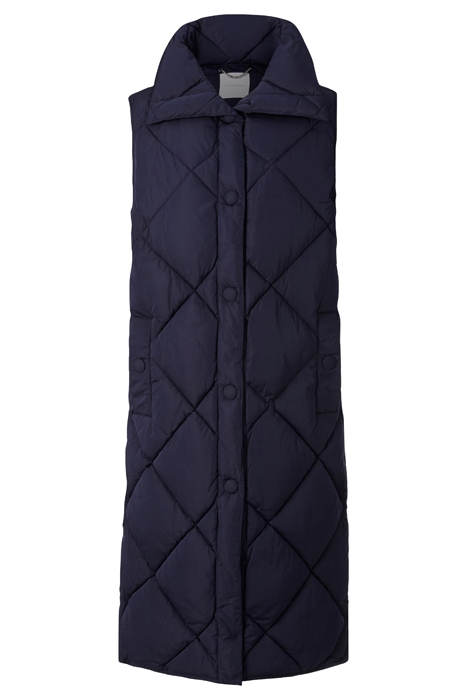 QUILTED NYLON VEST MIDNIGHT BLUE 1