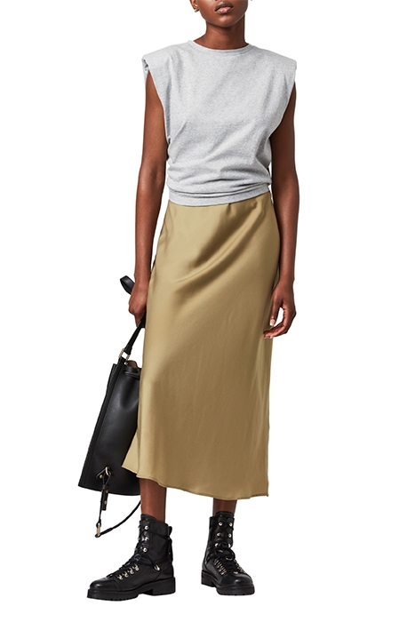 TIERNY MIKA DRESS METALLIC GREEN 3