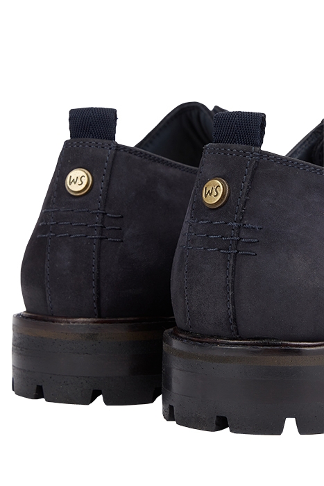 ALFRED DERBY LACE UP SHOE DISP DARK NAVY 4