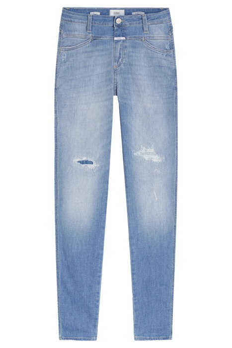 CLOSED WOMEN SKINNY PUSHER JEANS LIGHT BLUE 5