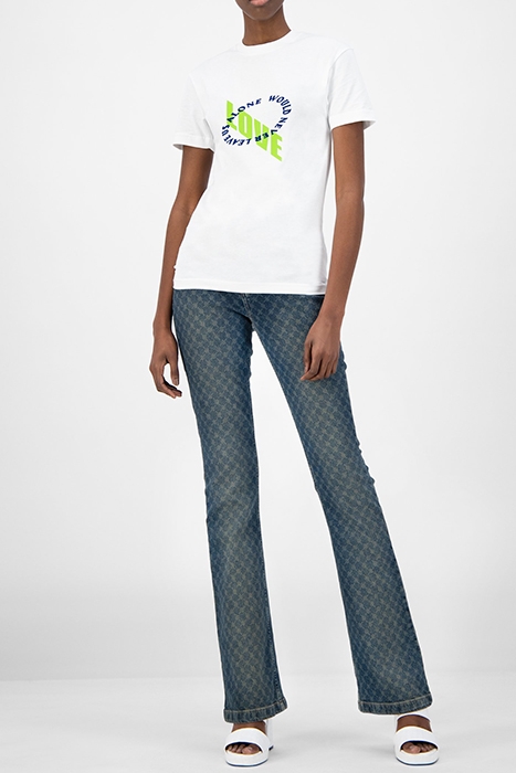 WHITE KIMWHI REGULAR T-SHIRT 1